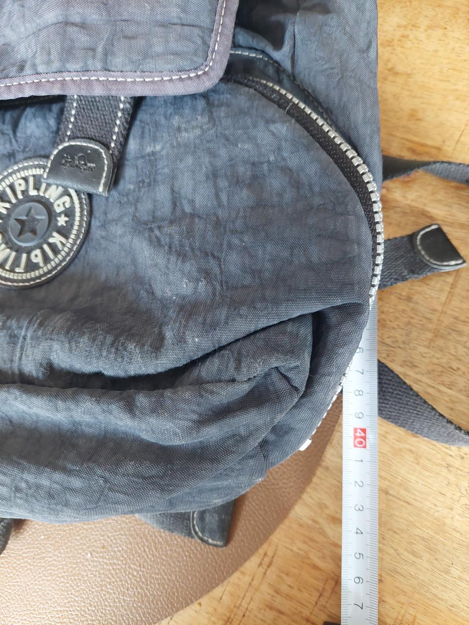Jeansblauwe Kipling rugtas