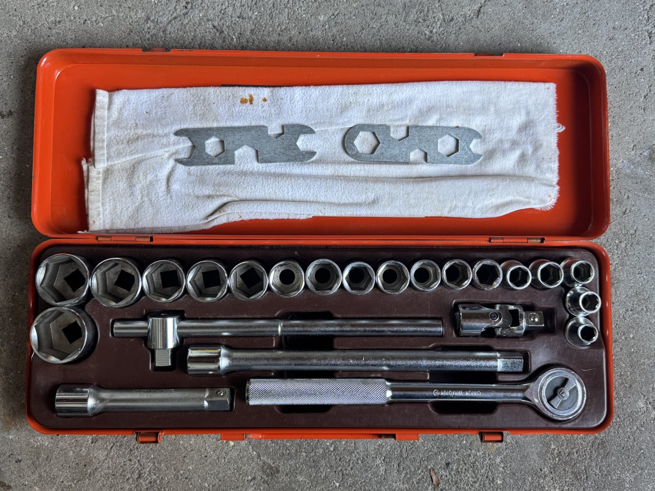 Skandia doppen/steeksleutelset