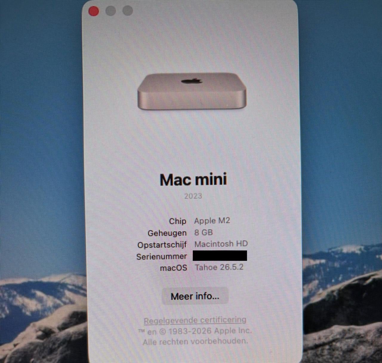 Apple Mac Mini M2 - 8GB - 256 SSD