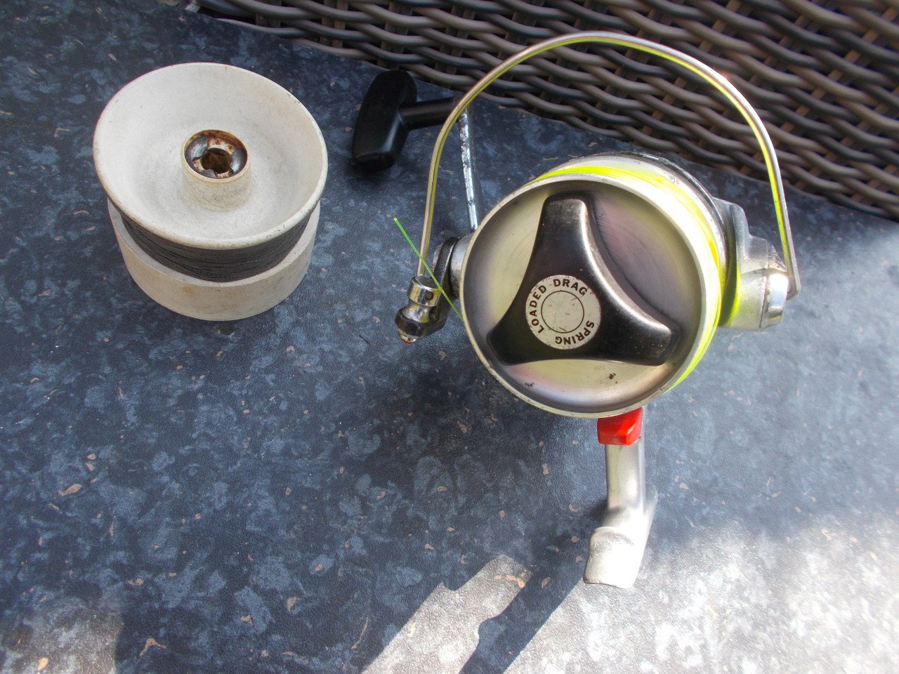 DAIWA 7000C met extra castingspool Made in Japan