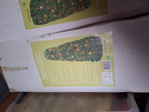 Kerst buxus 2 stuks