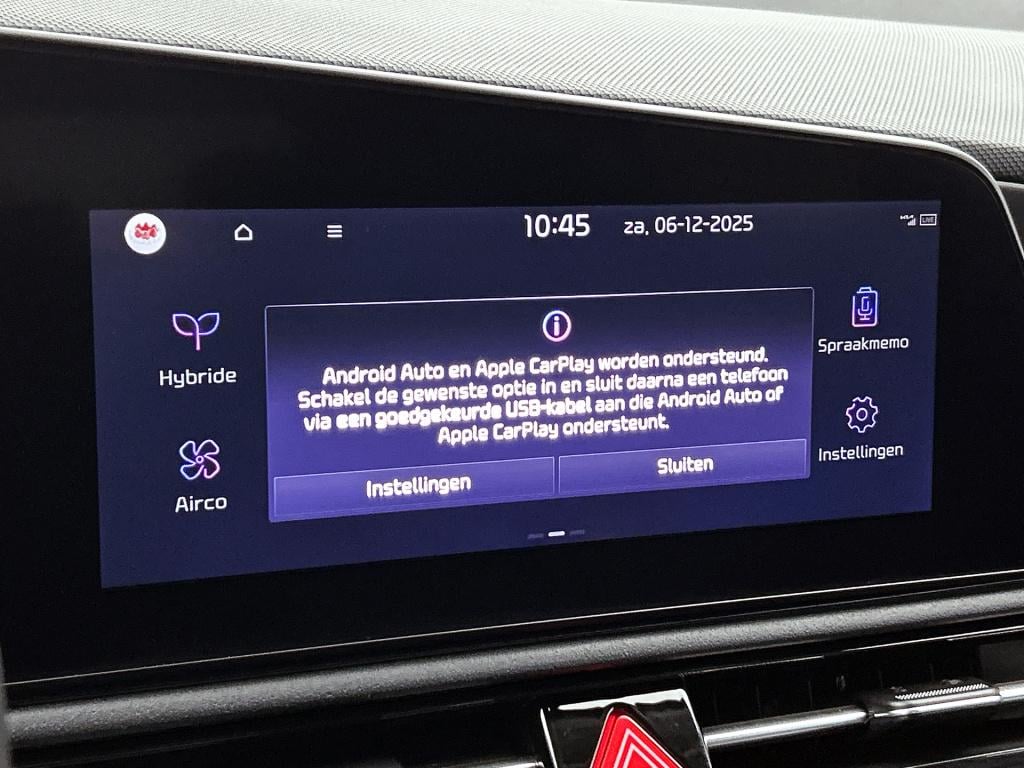 Kia Niro 1.6 gdi hybrid dynamicplusline elec. stoelen | half eco-leder | fu