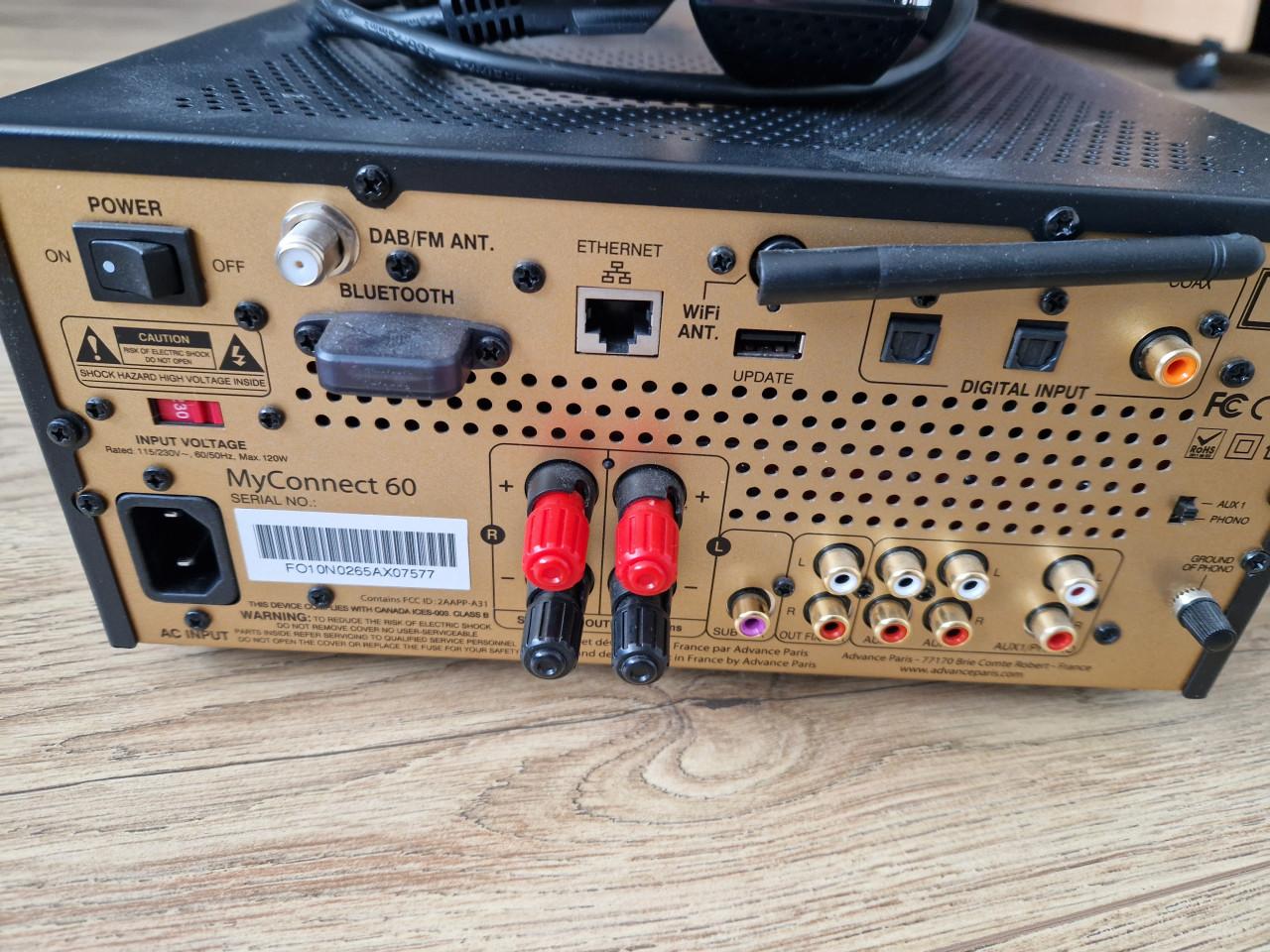 Advance Paris My connect 60, versterker/streamer met cd