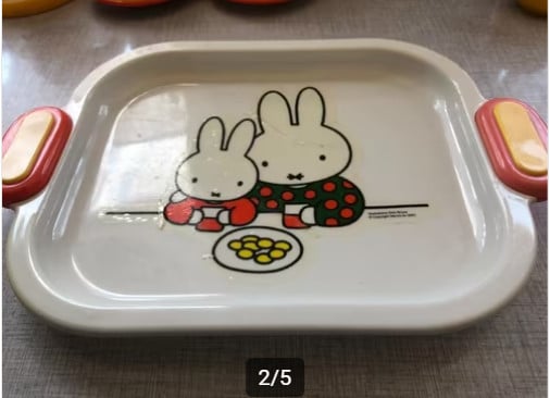 Nijntje serviesje met dienblad en pickmand FP