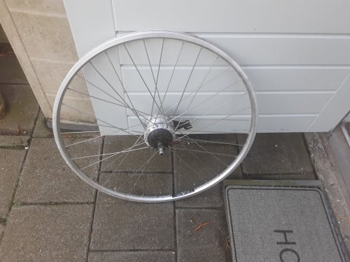 28 inch nexus achterwiel, 7 speed,rollerbrake rem