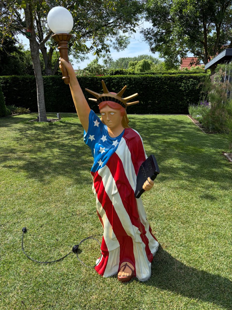 Vrijheidsbeeld Amerika, leuk voor de WK