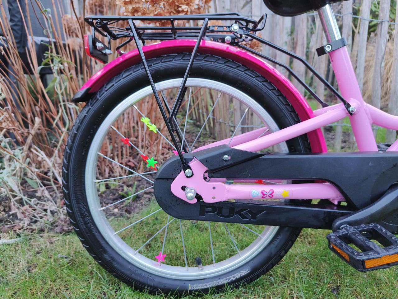 Prachtige Puky YOUKE 18 Alu (Roze) – Lichtgewicht & Veilig