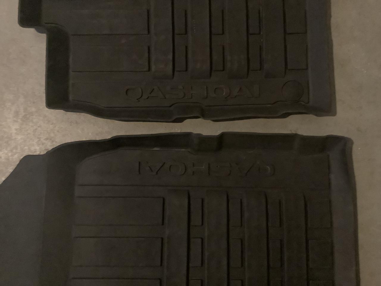 Originele rubber vloer matten Nissan Qashqai