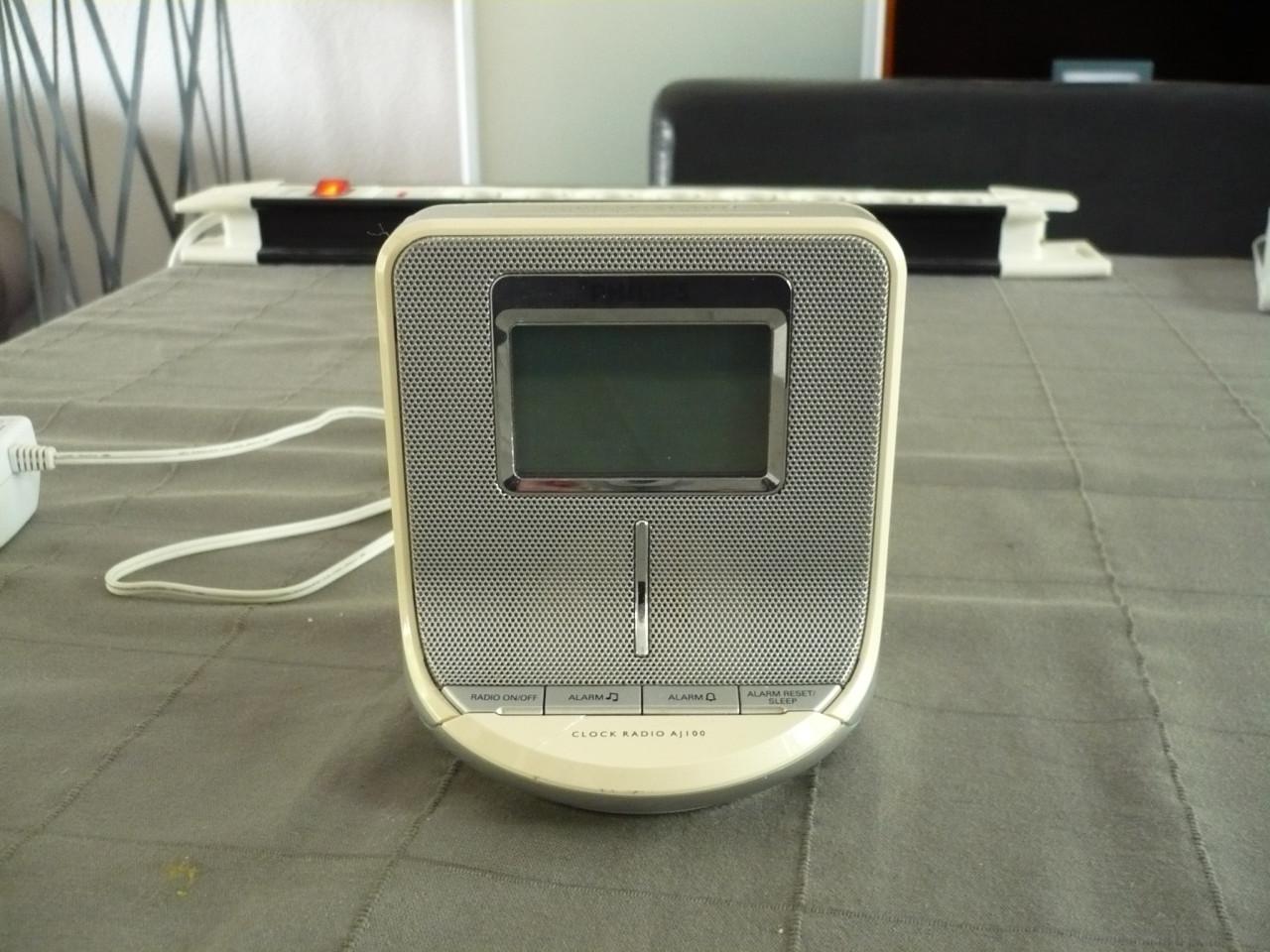 Vintage Philips klokradio-goed werkend