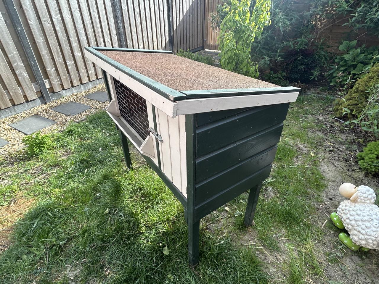 Mooi en stevig konijnenhok