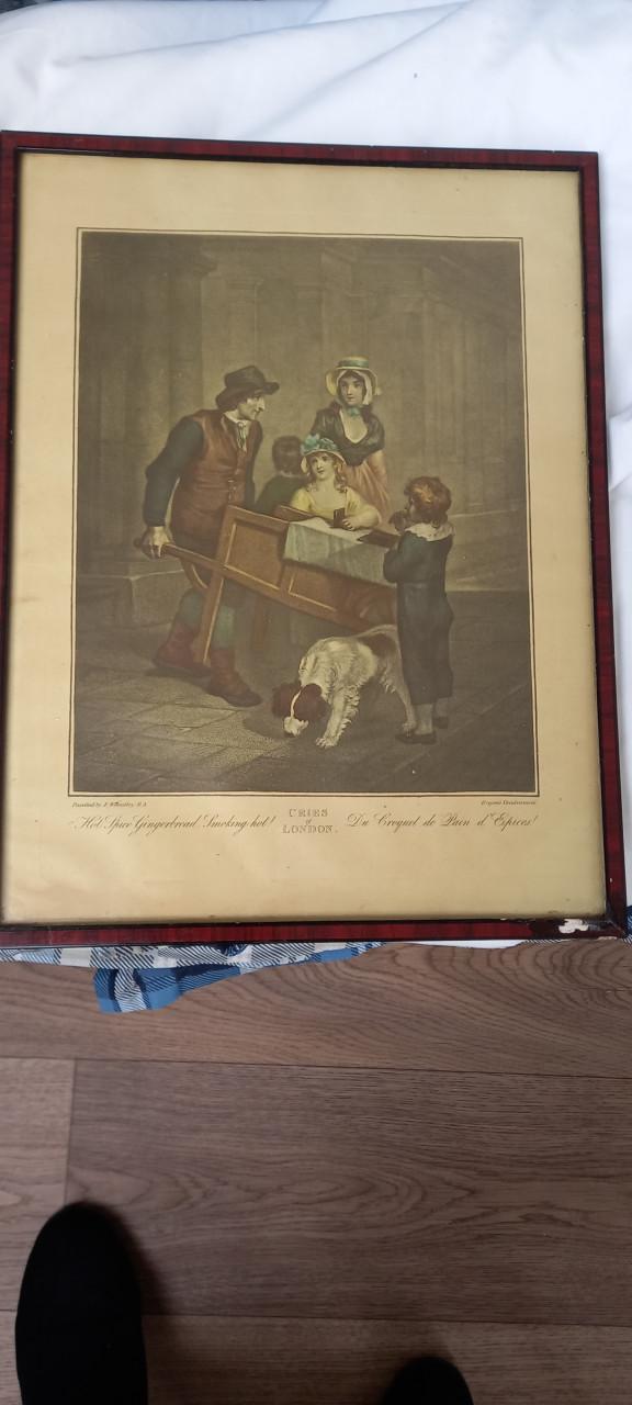 ENGELSE ZEEFDRUKKEN IN LIJST