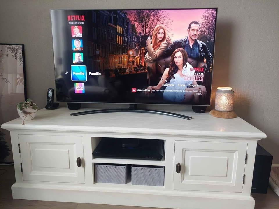 Landelijke meubelset in Antique witte krijtverf