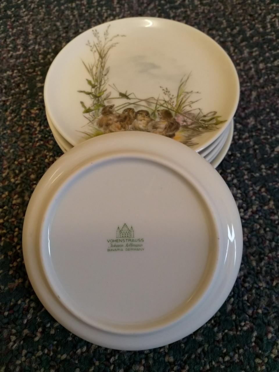 11 porseleinen onderzetters