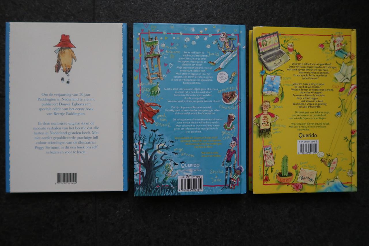 3 Kinderboeken per stuk €2,00 of alle 3 voor €5,00