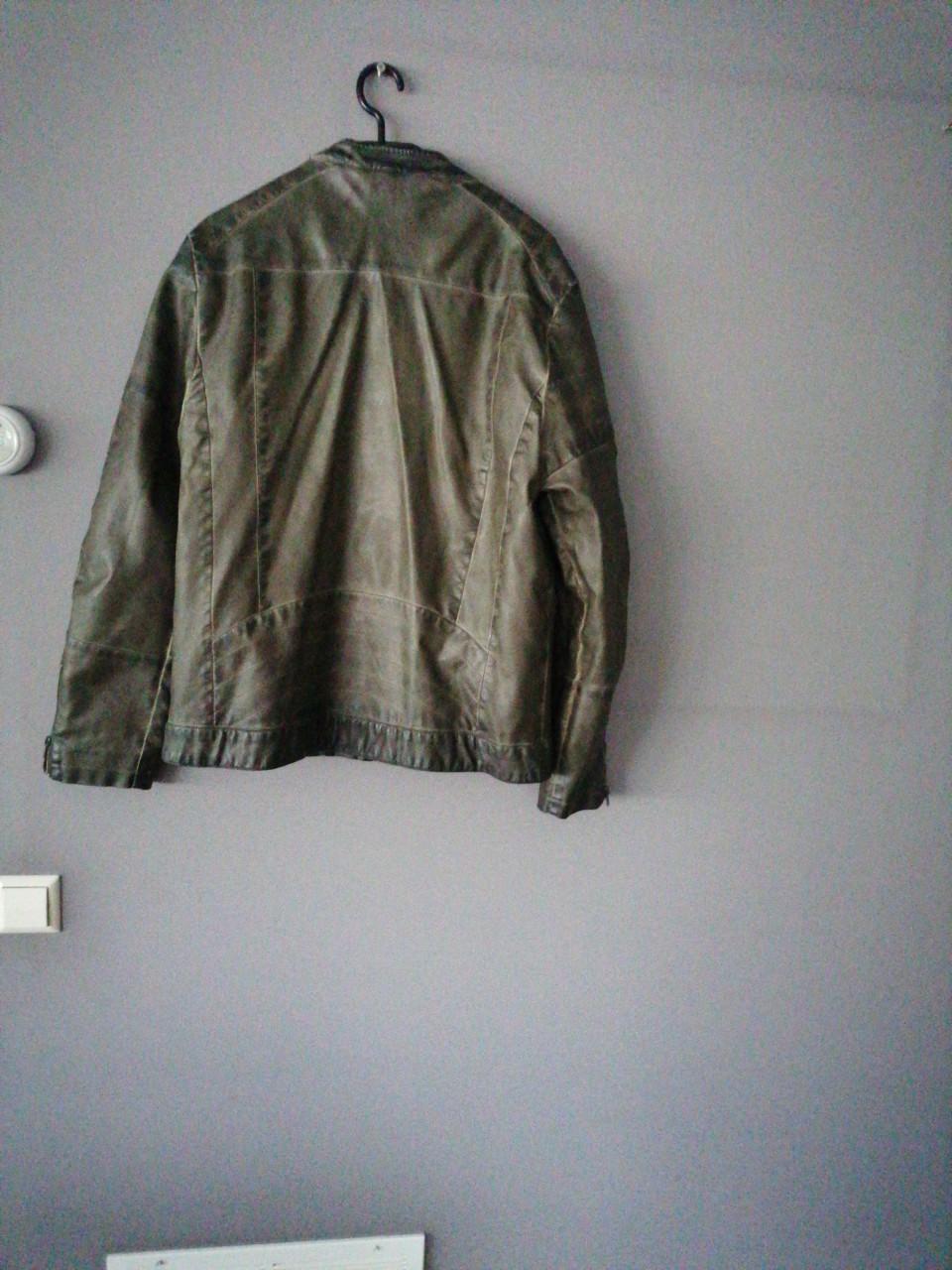 Lederlook herenjas xxl