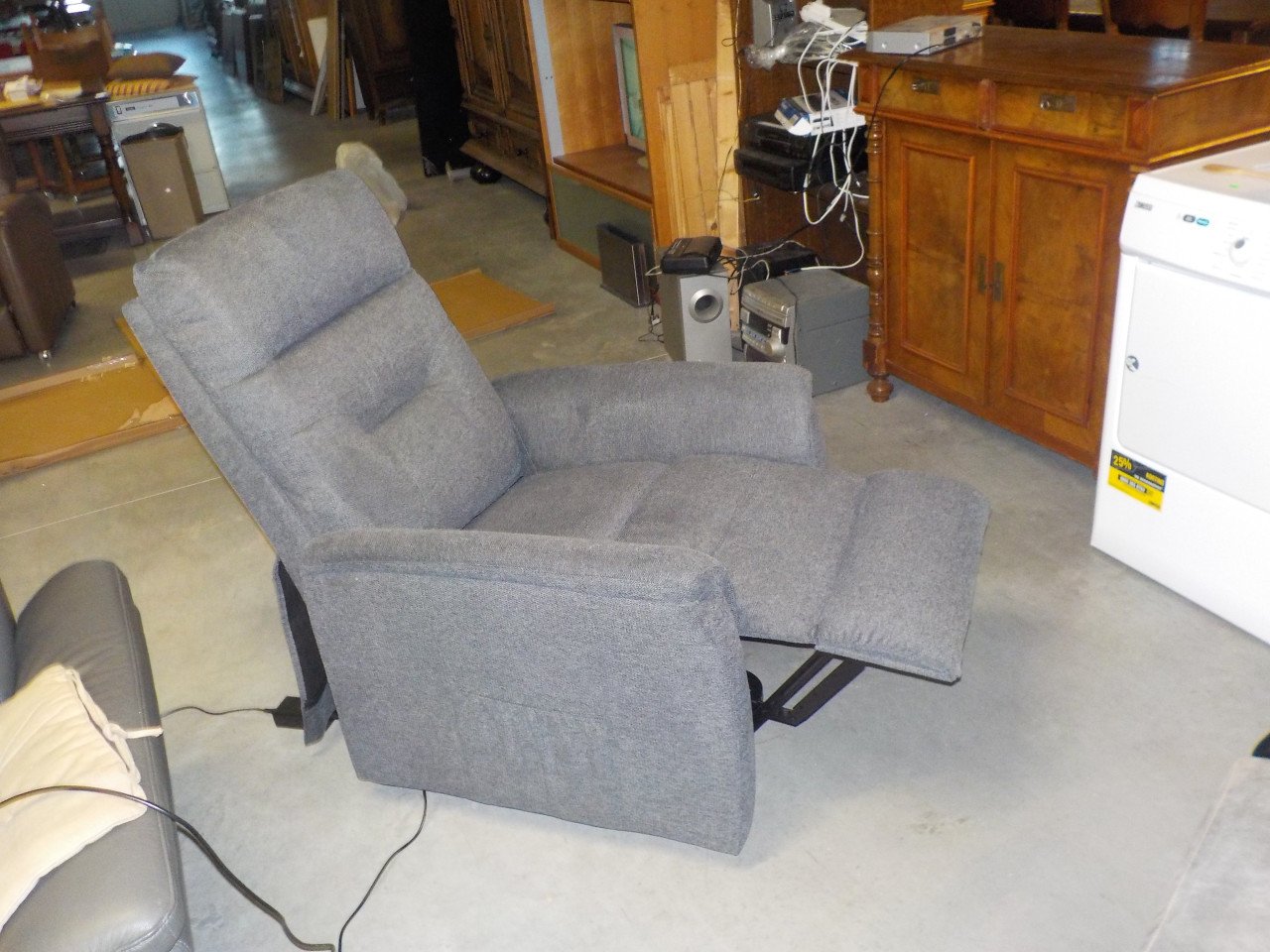 Nieuwe stoffen elektrische sta-op relax fauteuil in meerdere kleuren