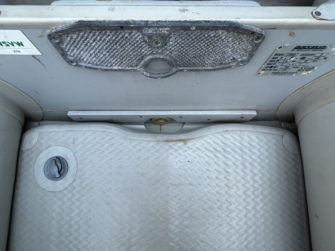 Rubberboot met motor