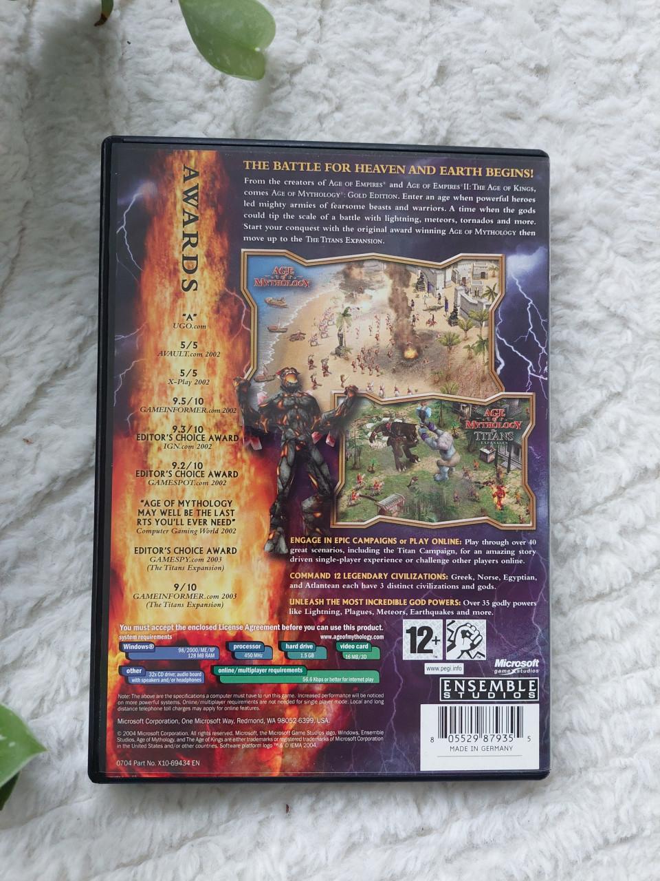 PC Age of Mythology Gold edition