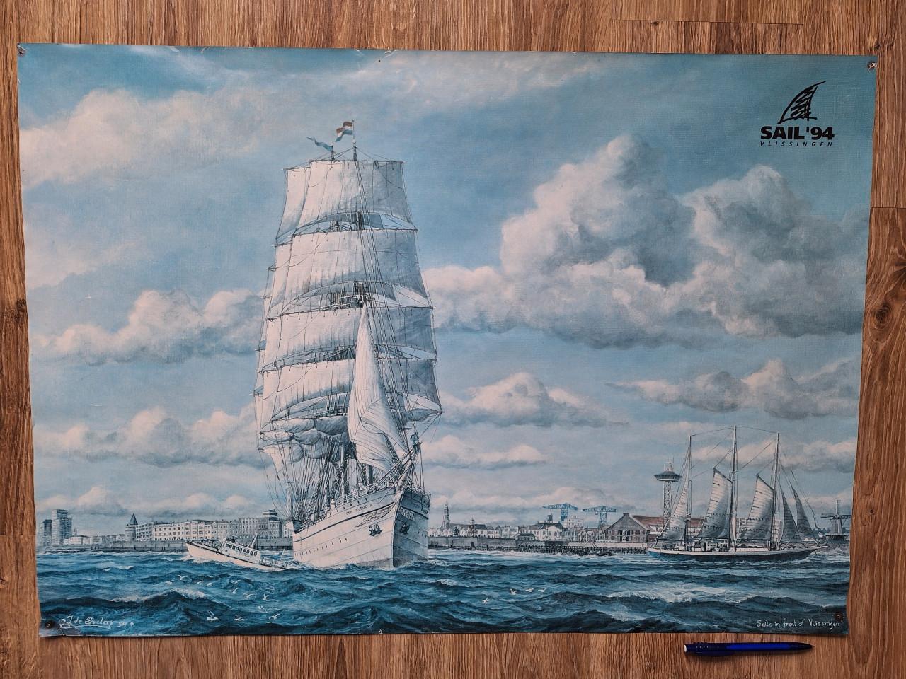 Vlissingen.  Grote poster