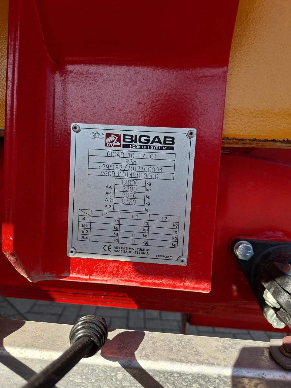 Bigab haakarmsysteem