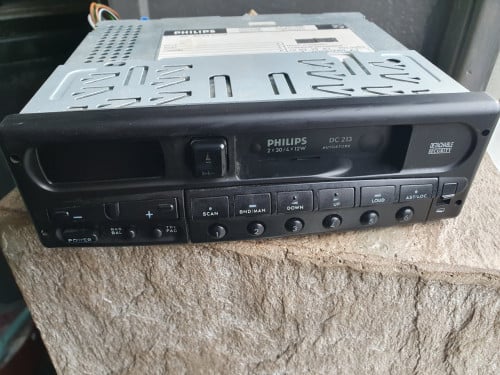 Jaren80 werkend Philips autoradio/cassette Philips 22 dc 213...