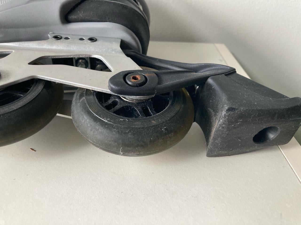 Spex Softmax Inline Skates / Skeelers – Maat 39 – Zwart/Grijs