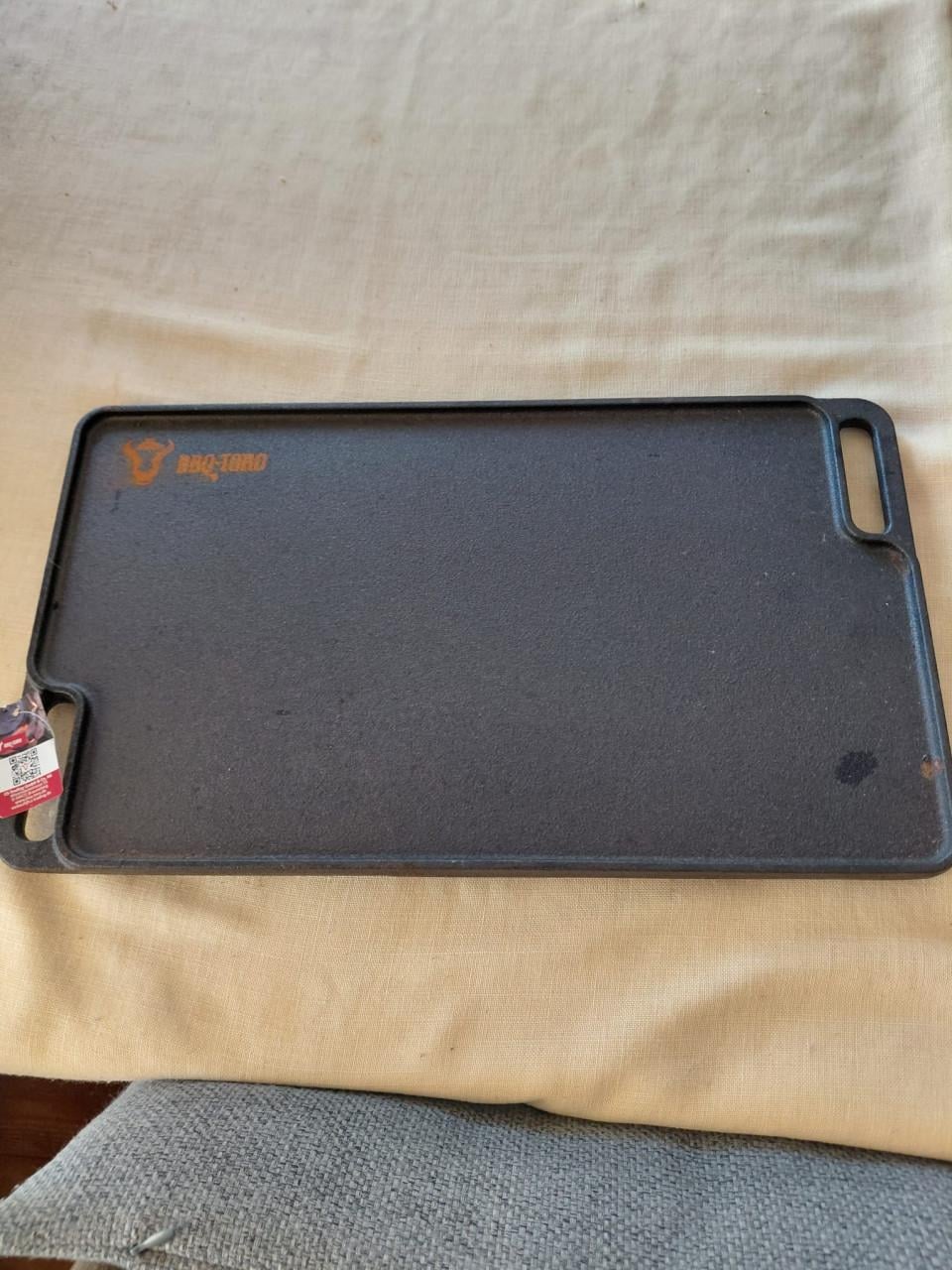 Grill plaat gietijzer NIEUW