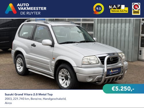 Suzuki Grand Vitara - 2.0 Metal Top