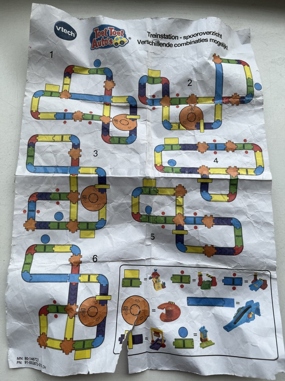 Toet toet trein set + uitbreidingsset.