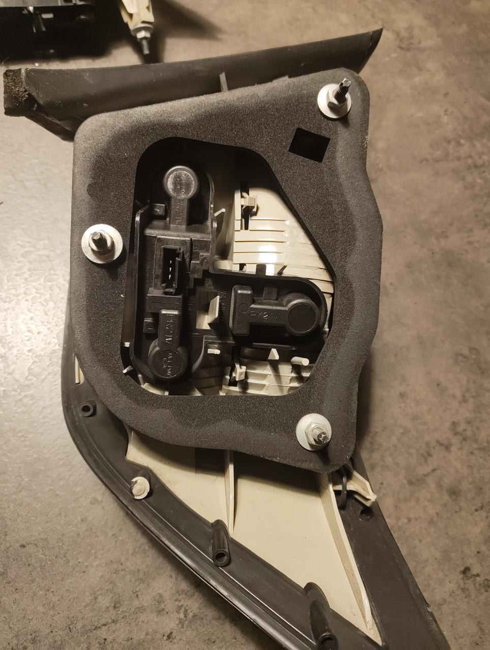 SAAB 93 achterlichten complete set (iceblock)