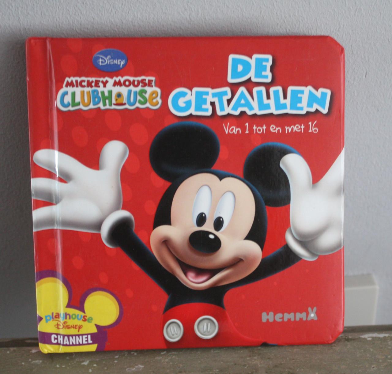 Boekje mikey mouse clubhouse de getallen
