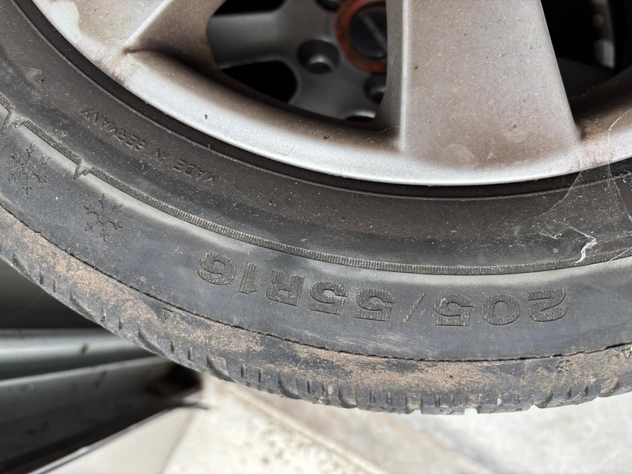 Borbet velgen met Dunlop Winter Sport banden 205/55R16
