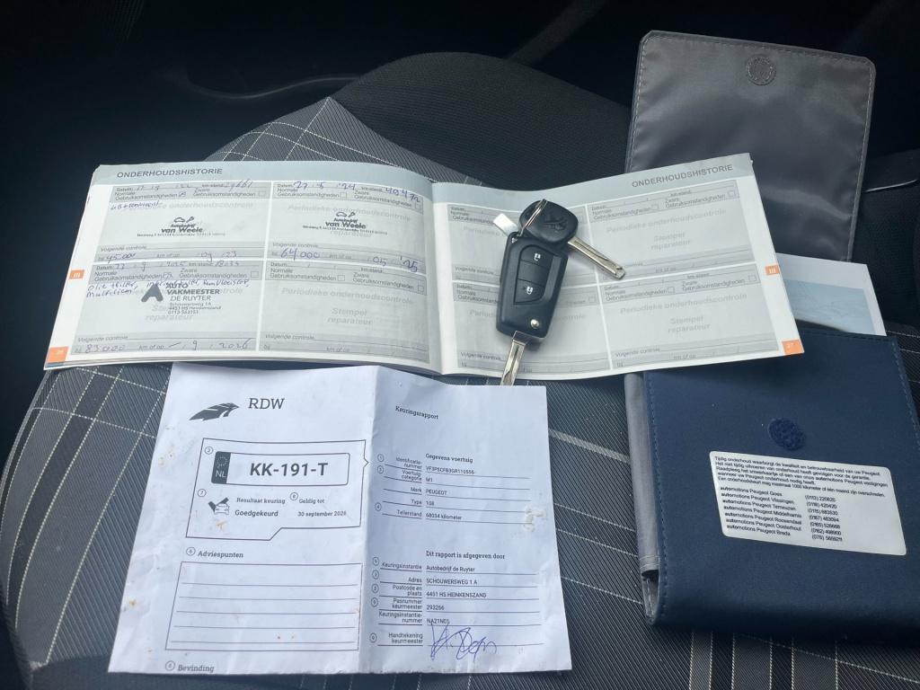 Peugeot 108 1.0 e-vti allure | orig. nl | 1e eig. | navi