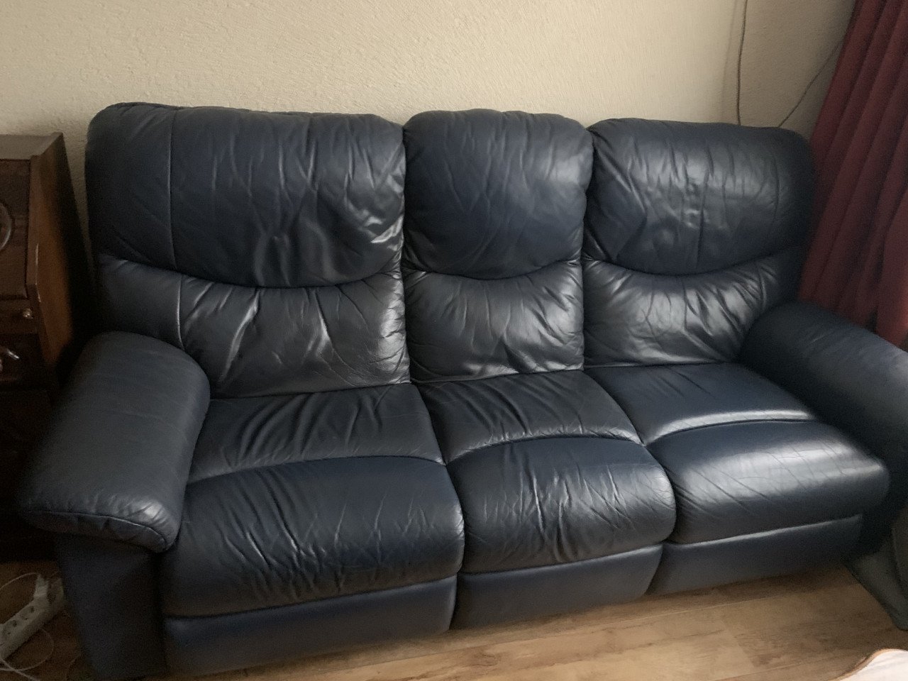 3 Zits bank met fauteuil