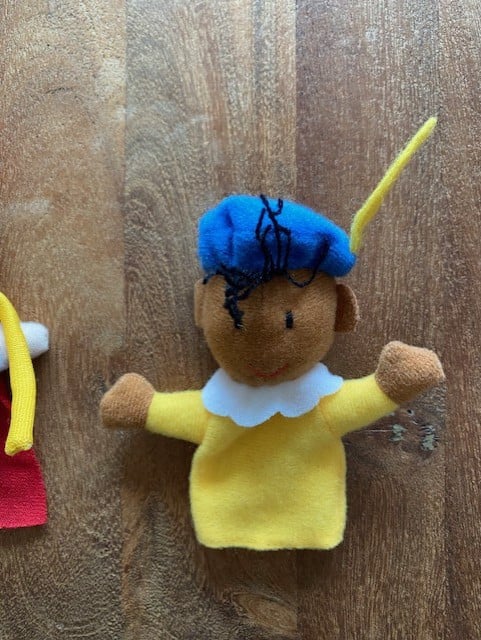 Sint en Piet | Vingerpoppetjes