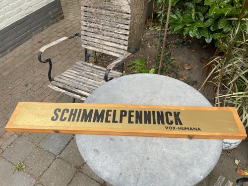 Houten kist Schimmelpenninck