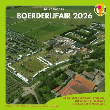 A.s. vrijdag Boerderijfair De Koehoorn