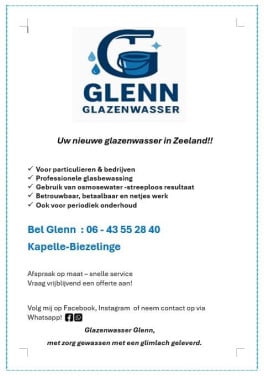 Glazenwasser
