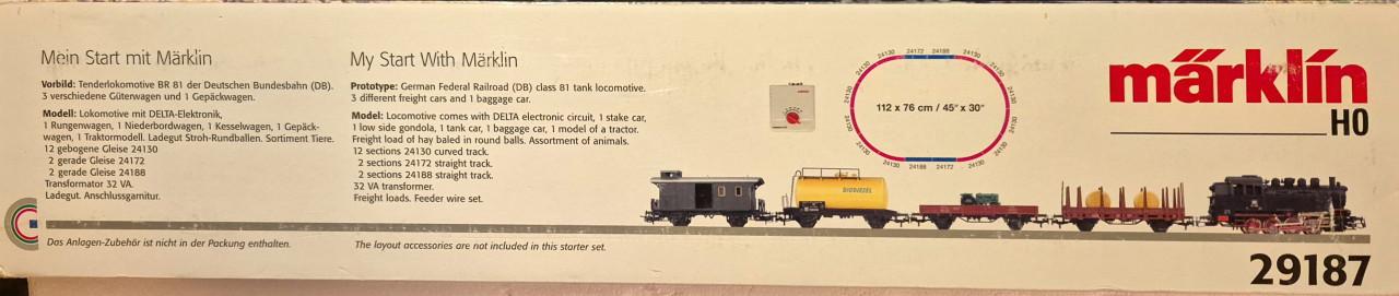 Märklin 29187 Starterset - Compleet!