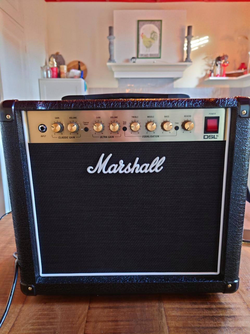 Marshall dsl5 gitaarversterker