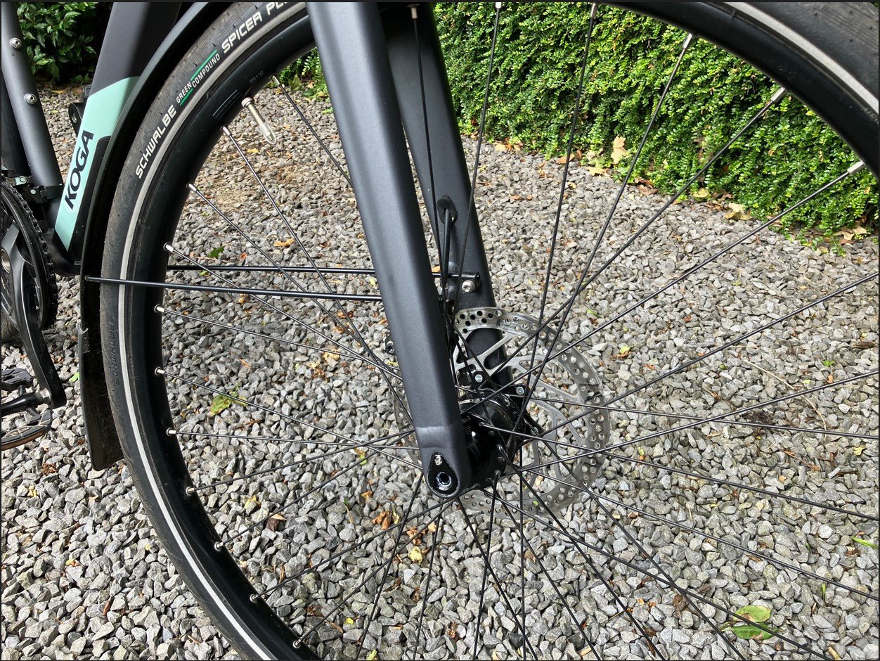 Herenfiets 28 inch Koga F3 model 3.0, frame XL (60cm), 2025 aangekocht