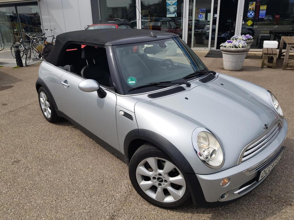 Mini Cooper Cabrio mini 1.6 chili leer.