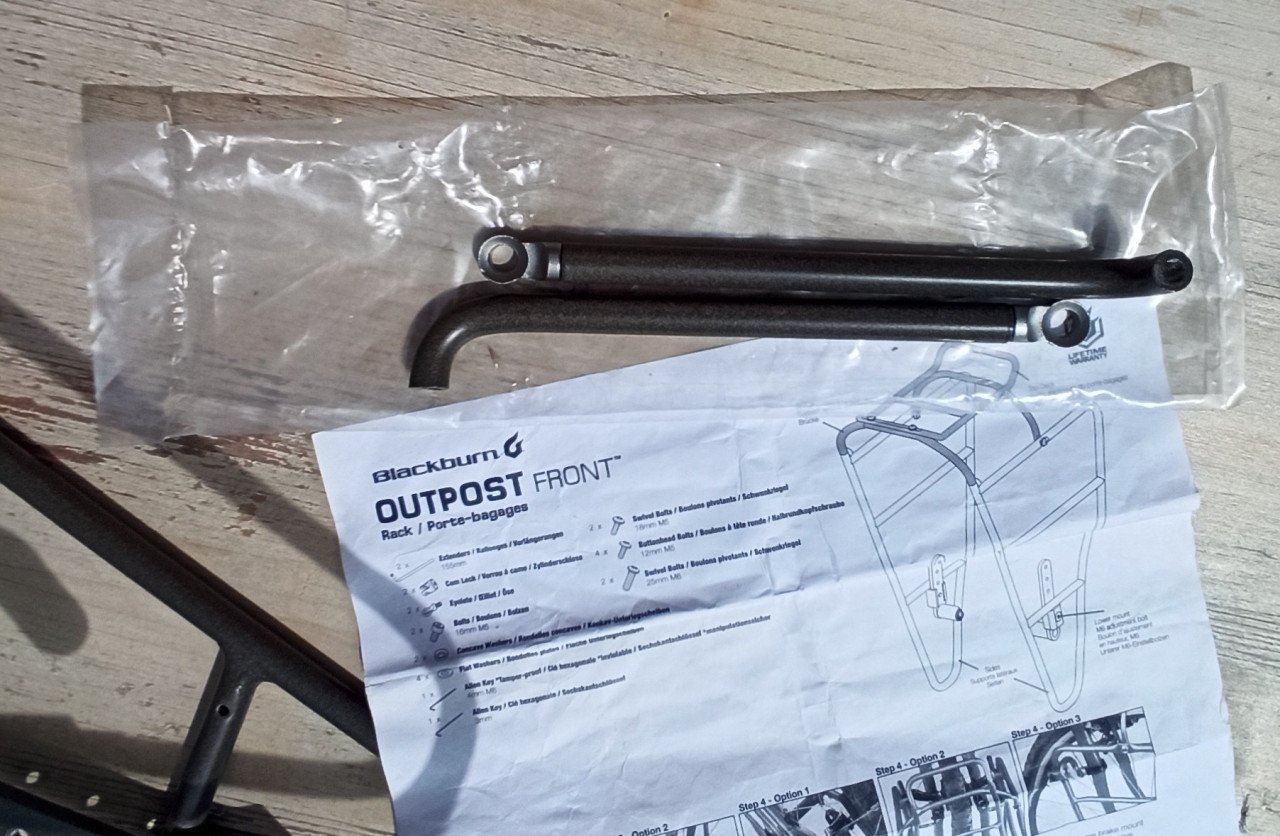 Blackburn OUTPOST FRONT Rack - Bagagedrager Voor - Nieuw