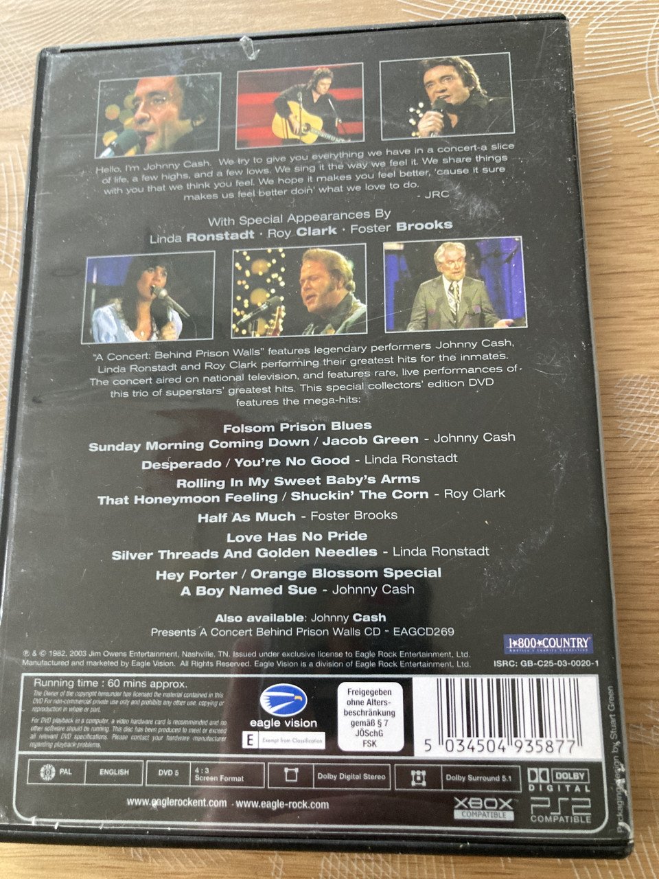 DVD JONNY CASH