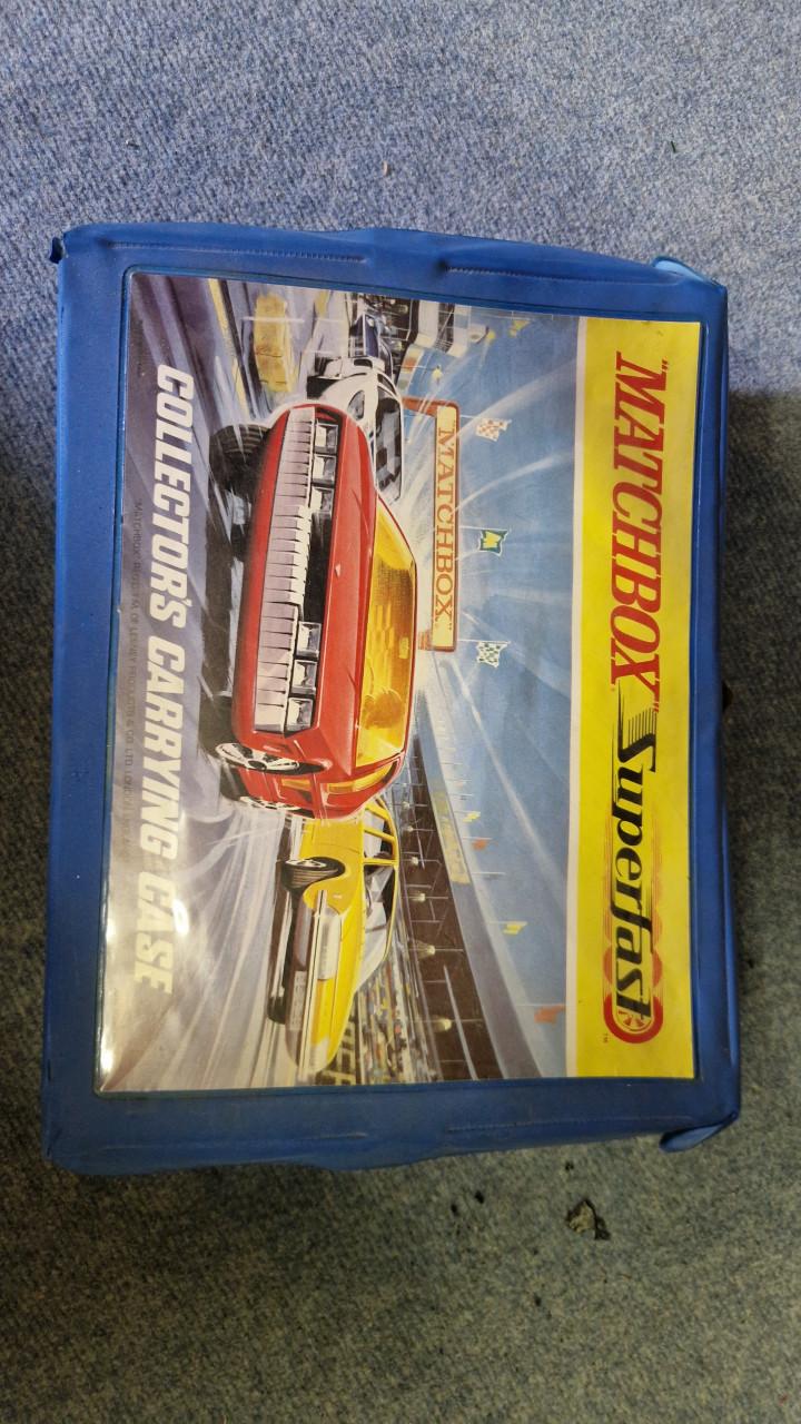 Matchbox speelgoed auto's in koffer