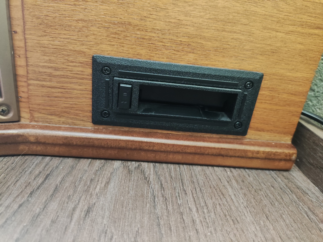 Retro-look platenspeler met bluetooth