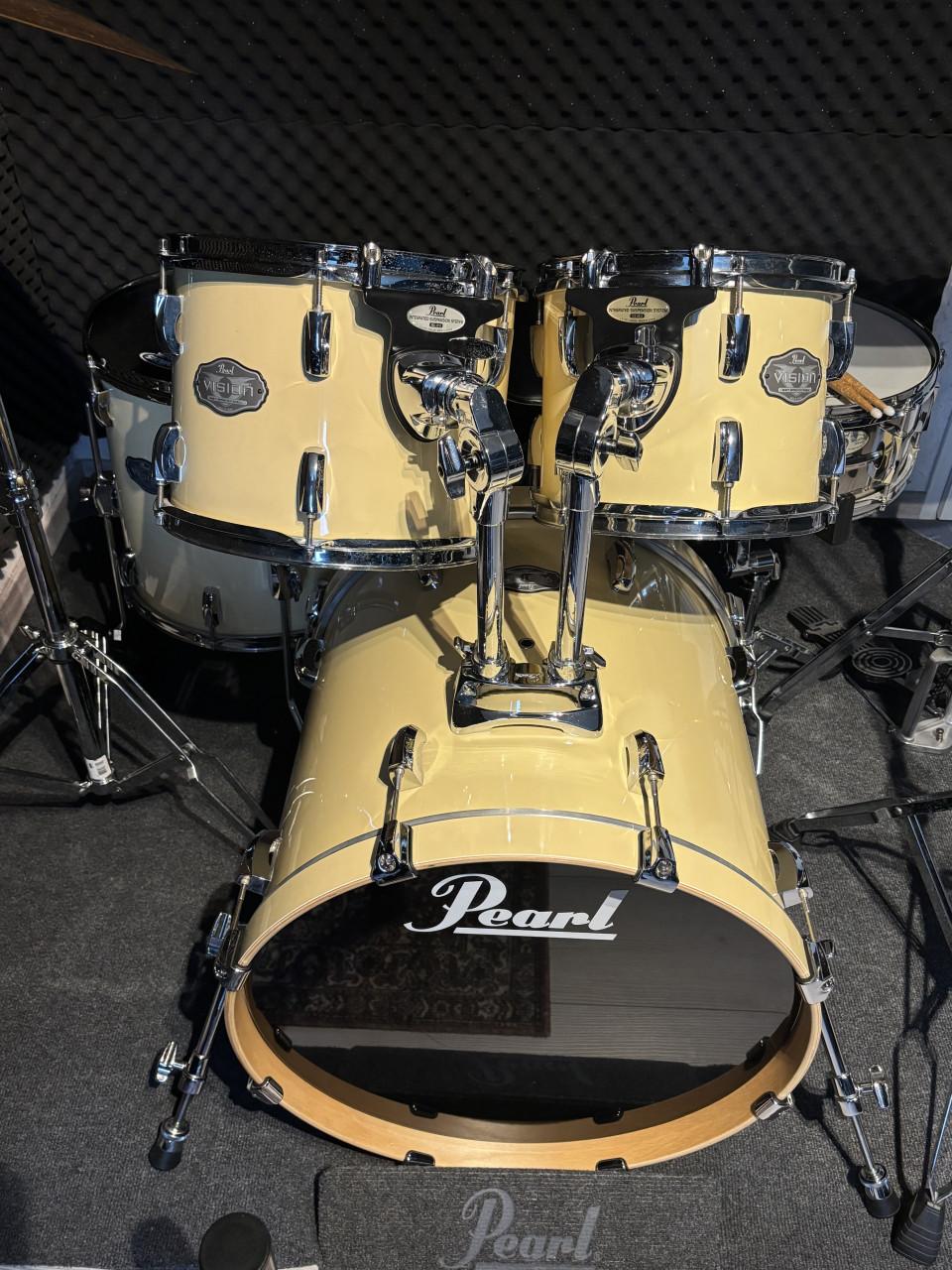 Pearl Vision + Paiste 201 bekkenset