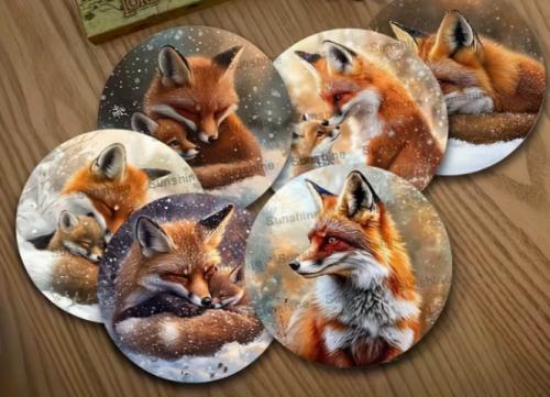 Onderzetters met Vossen afbeeldingen