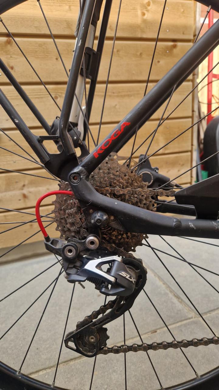 Koga F3 type 5.1 damesfiets mat zwart maat S