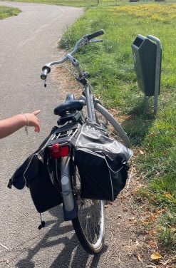 GESTOLEN Gazelle Damesfiets